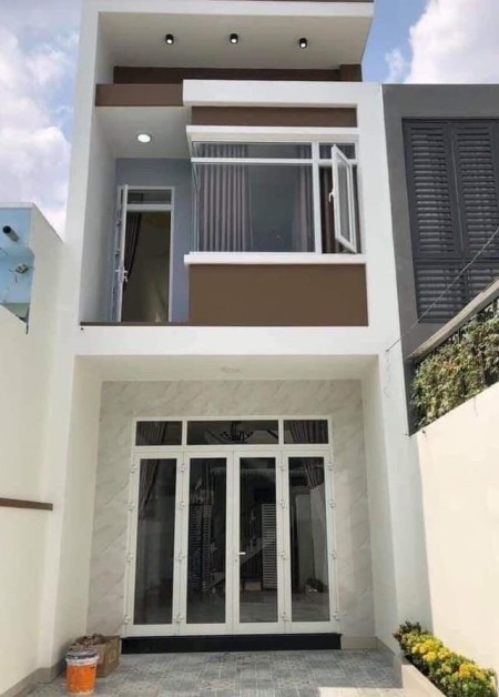 Cho thuê nhà mới mặt tiền Tân Trang P9 Tân Bình