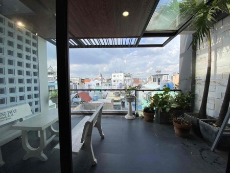 Cho thuê căn nhà mặt tiền Lê Văn Huân, 3 tầng, 4.2x18m