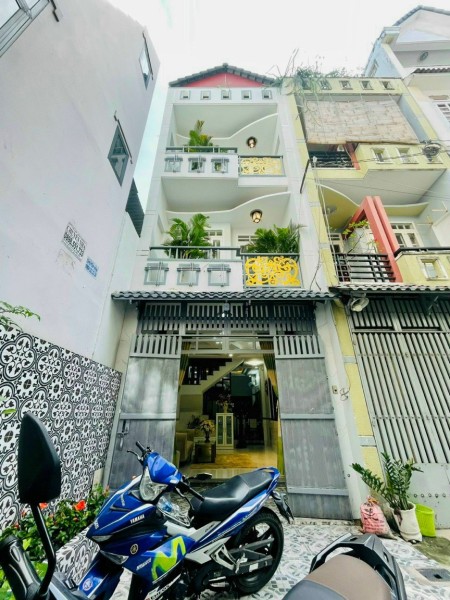 Cho thuê nhà nguyên căn 1 trệt + 2 lầu 4 pn Phạm Văn Chiêu , 15 Triệu