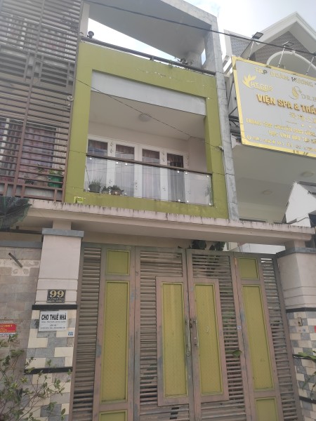 Nhà thông suốt 4*25m 1pn và gác lững. Trung Mỹ Tây q12, 100m2, 1 phòng ngủ, 1 toilet
