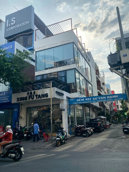 Cho thuê nguyên căn 2 mặt tiền Sư Vạn Hạnh, cách Vạn Hạnh Mall 380m