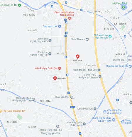 Cho thuê nhà mặt đường lớn, diện tích 105m2, vị trí thuận lợi - Liên Ninh, Thanh Trì, 105m2, 1 phòng ngủ, 1 toilet