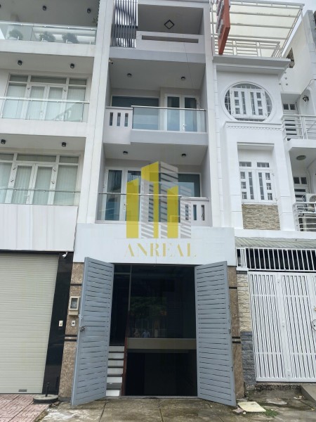 Cho thuê toà nhà hầm 4 Lầu - Thang máy 6 phòng giá chỉ 37 triệu/ tháng