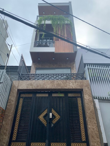 Cho thuê nhà mới xây HXH rất đẹp 3pn Phan Văn Trị p11 Bình Thanh