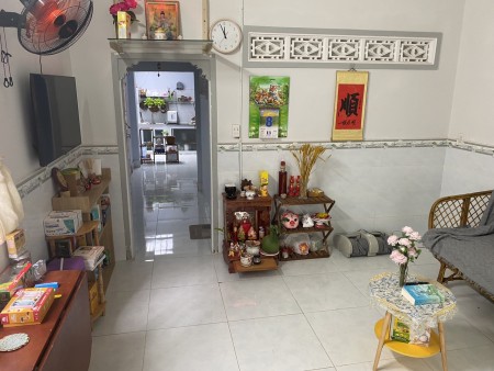 Cho thuê nhà nguyên căn Full nội thất, 2 Phòng ngủ 1Wc, gần chợ Phú Xuân, Thị Trấn Nhà Bè, 60m2, 2 phòng ngủ, 1 toilet