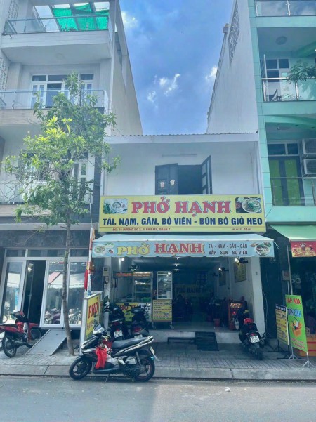 Cho thuê nhà 5mx16m. 1 trệt + 1 lầu. mặt tiền đường khu Phạm Hữu Lầu, Quận 7, 160m2, 2 phòng ngủ, 2 toilet