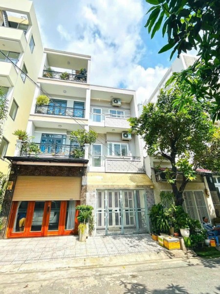 Cho thuê nhà mặt tiền số 16 đường 18 chợ tân mỹ. P tân Phú Q7