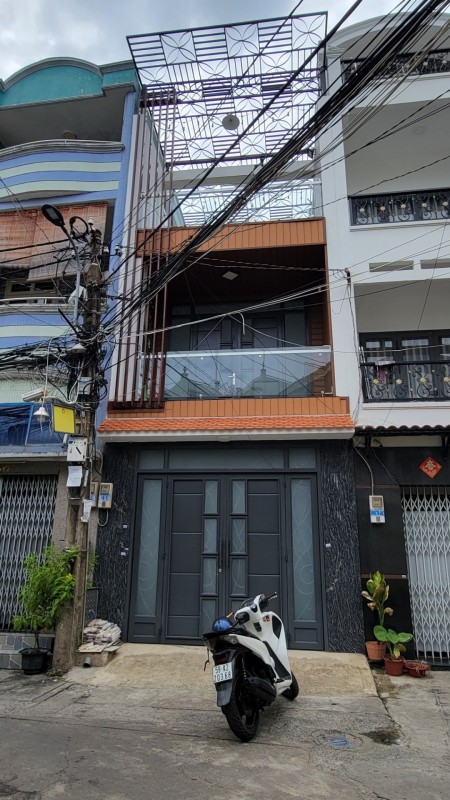 Nhà hẻm 8m 565/2a Bình Thới Q11 4x18m 2L nhà mới 99%, 72m2, 4 phòng ngủ, 3 toilet