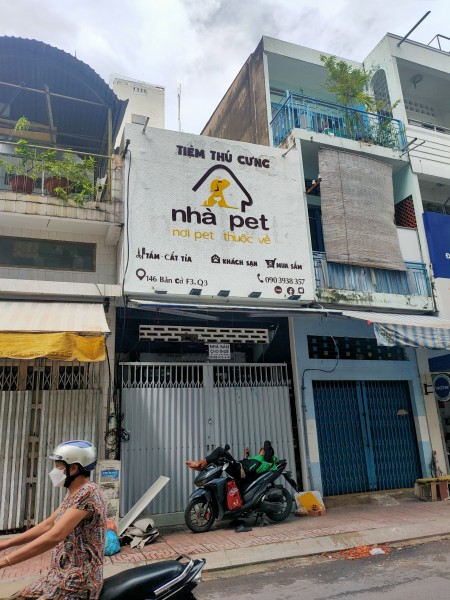 cho thuê nhà mt đường bàn cờ quận 3 DT 3.5mx10m giá 22tr/th, 35m2, 2 phòng ngủ, 2 toilet