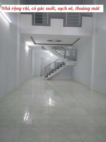 NHÀ CHÍNH CHỦ 4*20m SÂN ĐỂ ÔTÔ 2PN 2WC TIỆN Ở & K.DOANH ONLINE HẺM BỆNH VIỆN Q12, 125m2, 2 phòng ngủ, 2 toilet