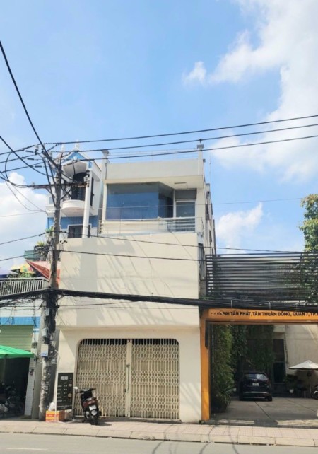 Cho thuê nhà Trệt + 2 Lầu mặt tiền đường Huỳnh Tấn Phát, 500m2, 7 phòng ngủ, 6 toilet