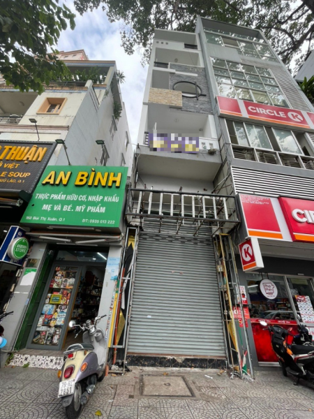 Rẻ 90 triệu ! Cho thuê mặt tiền đường Bùi Thị Xuân Quận 1 - Nở hậu 10*30m - 5 Tầng, 975m2, ,