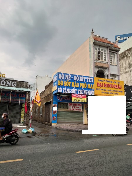 Nhà mặt tiền đường, hẻm hông, 38 Gò Dầu, p. Tân Sơn Nhì, 5*21m2, 106m2, 2 phòng ngủ, 1 toilet