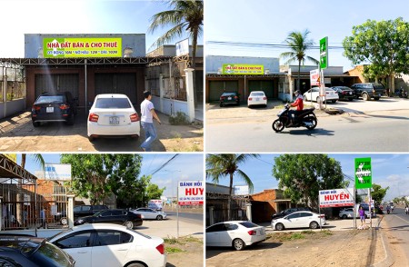 Cho thuê 2 căn nhà Phố mặt tiền Chợ Phú Long rộng 10m dài 58m nở 638m², 638m2, 3 phòng ngủ, 1 toilet