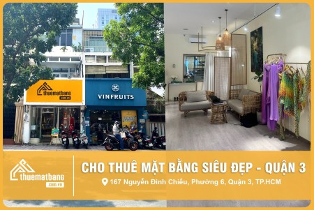 Cực phẩm mặt tiền 300m2 tại trung tâm quận 3