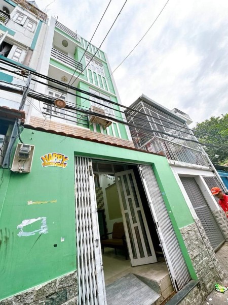 Cho thuê nhà full nội thất hẻm Tôn Đản, Phường 15, quận 4.