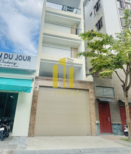 Tòa nhà mới xây 4 lầu sàn trống - Thang máy mặt tiền Trần Lựu giá 55 triệu