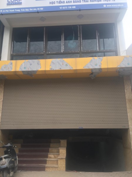 Cho thuê tầng 1,2 Phố Thành Trung sầm uất nhất Trâu Quỳ, Gia Lâm, Hà Nội