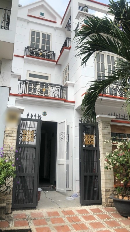 Biệt thự mới đẹp khu bên sông, 4pn 4wc, gara oto riêng