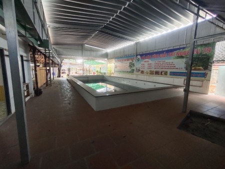 Mặt bằng kinh doanh 850m2, 3pn 2wc, sẵn hồ câu tôm. Thích hợp làm quán cafe, quán nhậu, chim cảnh