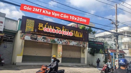 ️ MB Kha Vạn Cân 10x20m Sầm Uất Thủ Đức