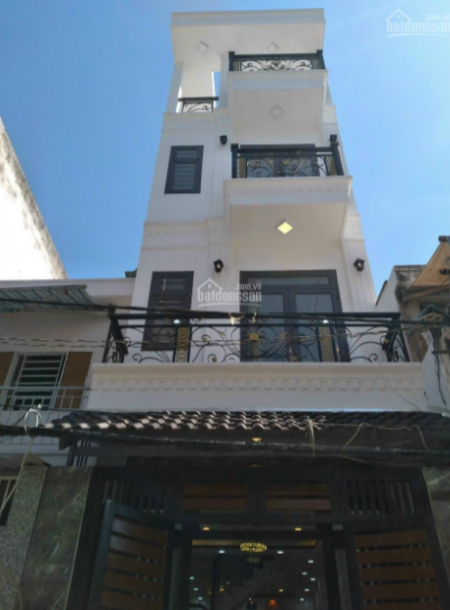 Hẻm xe hơi Lê Văn Sỹ, quận 3, 4x20m, cấu trúc 1 trệt 3 lầu, ST, gần khúc giao Huỳnh Văn Bánh