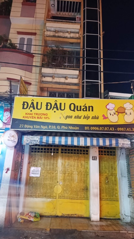 Mặt bằng kinh doanh mặt tiền đường Đặng Văn Ngữ, quận Phú Nhuận, nơi tập trung nhiều trường học