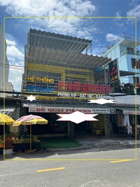Cho thuê nhà mặt tiền CHỢ Tân Hương 240m², 2Lầu