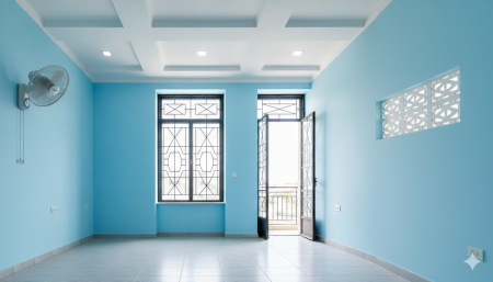 Cho thuê nhà giá rẻ gần chợ, nhà đẹp giá 6tr