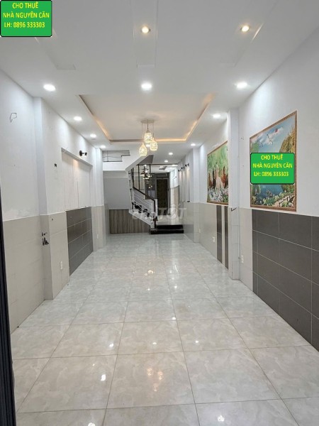 CHO THUÊ NHÀ NGUYÊN CĂN – HẺM XE TẢI, P. PHÚ TRUNG, TÂN PHÚ