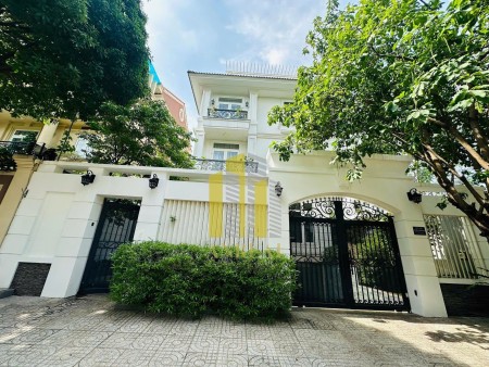 Biệt thự hiện đại khu An Phú An Khánh - hầm, 3 lầu, thang máy, 5 phòng