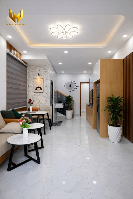 Cho Thuê Nhà Nguyên Căn Mới 100% Lê Quang Định Bình Thạnh - 3PN, Full nội thất, Hẻm xe hơi