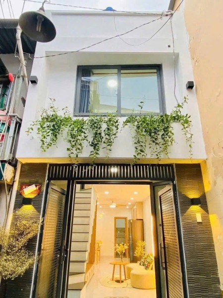 Cho thuê nhà nguyên căn hẻm xe hơi Lê Đức Thọ, Trệt + lầu, 2PN, full nội thất mới 100%