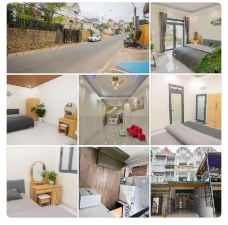 Cho thuê homestay 6 phòng ngủ đường Tô Vĩnh Diện phường 6 Đà Lạt giá 22tr