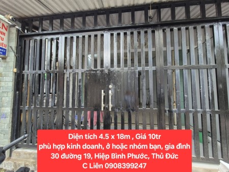 CHO THUÊ NHÀ GẦN KHU ĐÔ THỊ VẠN PHÚC