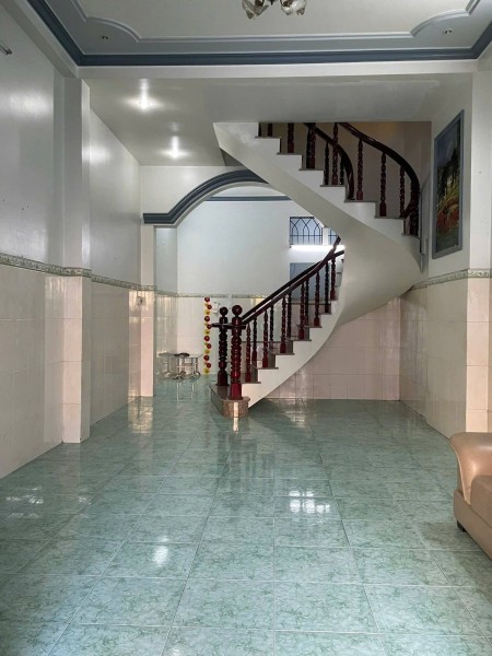 Cho thuê nhà hẻm xe hơi Nguyễn Thị Kiểu, Q12, 5x20m – 1 trệt 2 lầu, 4PN