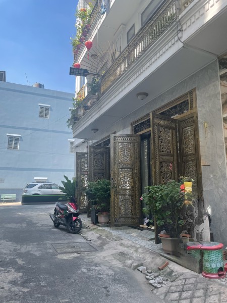 Nhà nguyên căn hẻm nhựa 8m Phạm Đăng Giảng 3 lầu mới giá 15tr/tháng