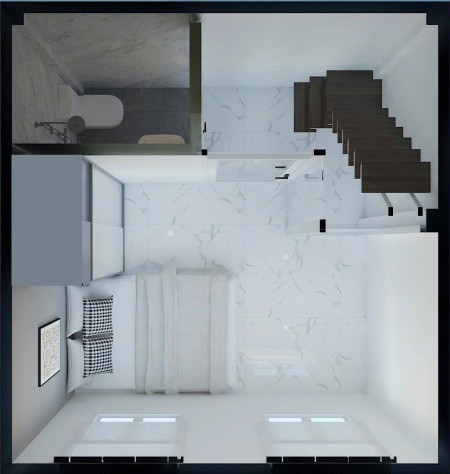 Cho thuê nhà Nguyễn Trãi, P.2, Q.5 – hẻm 3m, chỉ vài bước ra mặt tiền