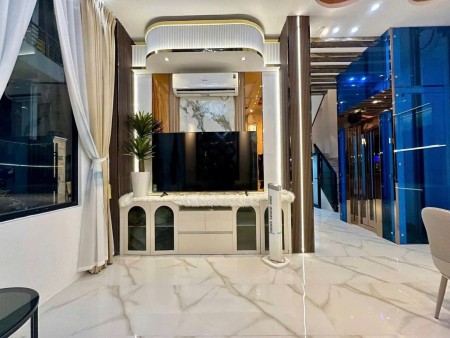 NHÀ CHO THUÊ NGUYÊN CĂN FULL NỘI THẤT CAO CẤP CÓ THANG MÁY - 1979 HUỲNH TẤN PHÁT - TT NHÀ BÈ