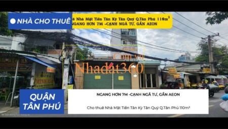 Cho thuê nhà mặt tiền Lê Cao Lãng q.Tân Phú, 70m², 2TẦNG, 15Triệu