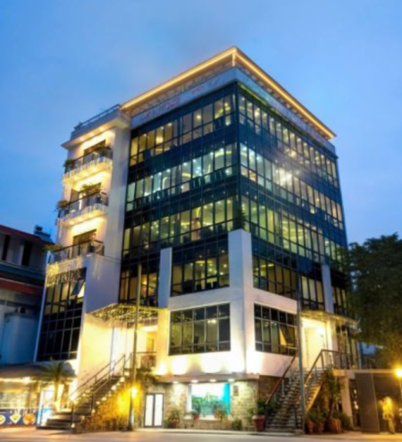 Cho thuê nhà, Nguyễn Thị Định, Hoàng Ngân, THANG MÁY; 167m2* 7T -63 tr
