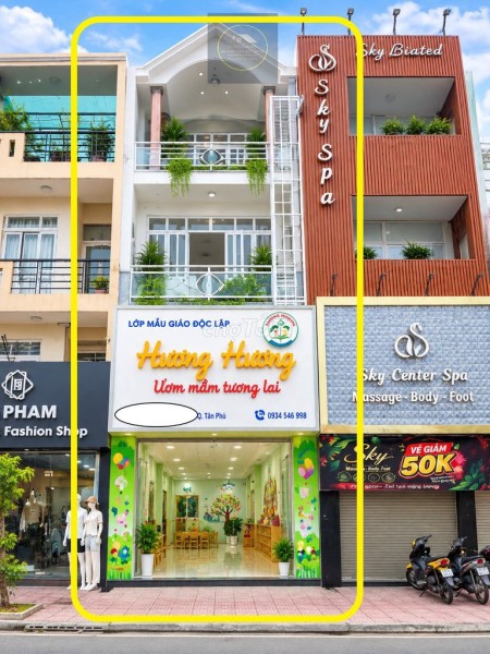 Cho thuê nhà Mặt Tiền Gò Dầu 80m², 4TẦNG, 29Triệu - KHU THƯƠNG HIỆU,DỊCH VỤ