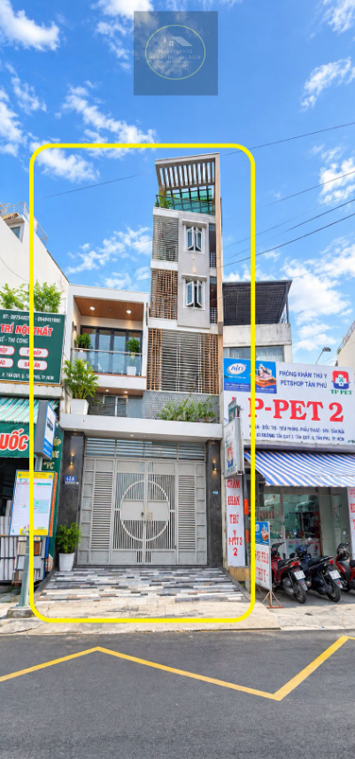 Cho thuê TOÀN NHÀ Mặt Tiền Tân Kỳ Tân Quý 128m², 7TẦNG-GẦN AEON, CẠNH TRƯỜNG HỌC