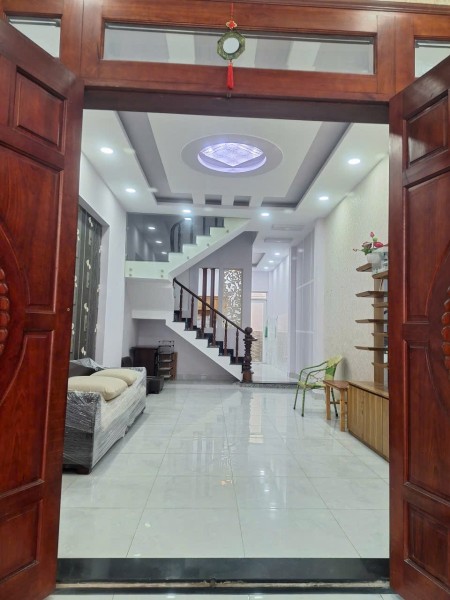 Nhà mới 1 Trệt 3 Lầu 5x18m 4 Phòng 6 wc hẻm đường 13 Nguyễn Tuyển Giá 18 Triệu Tel 0906856614 Thanh