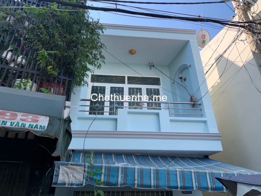Nhà cho thuê tại Phan Văn Năm Tân Phú. Nhà mặt tiền thuận tiện buôn bán kinh doanh.