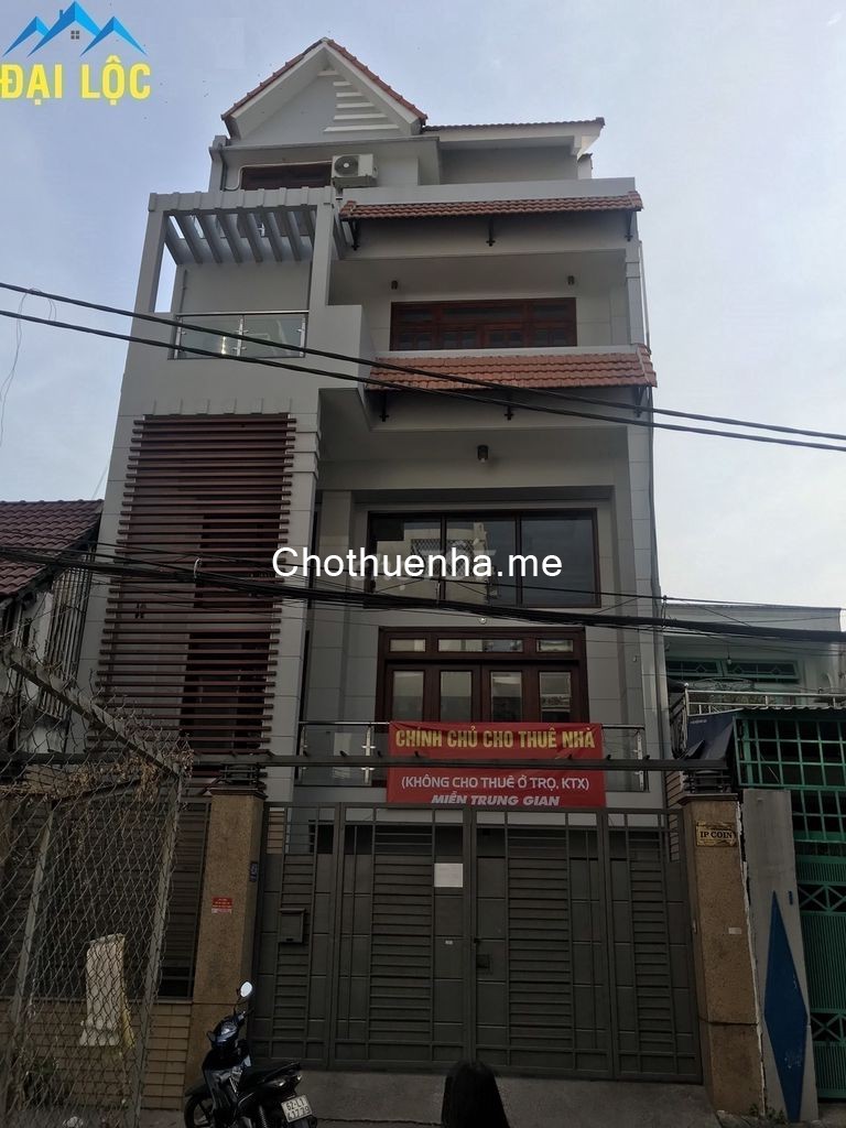 Cần Cho thuê căn nhà tại Lê Văn Huân Quận Tân Bình. Nhà có tầng hầm, tầng trệt và 3 lầu