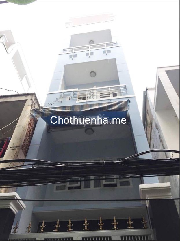 Nhà 5 lầu tại Nguyễn Thiện Thuật Phường 3 Quận 3 nhà mới cho thuê giá rẻ chỉ 12 triệu/tháng