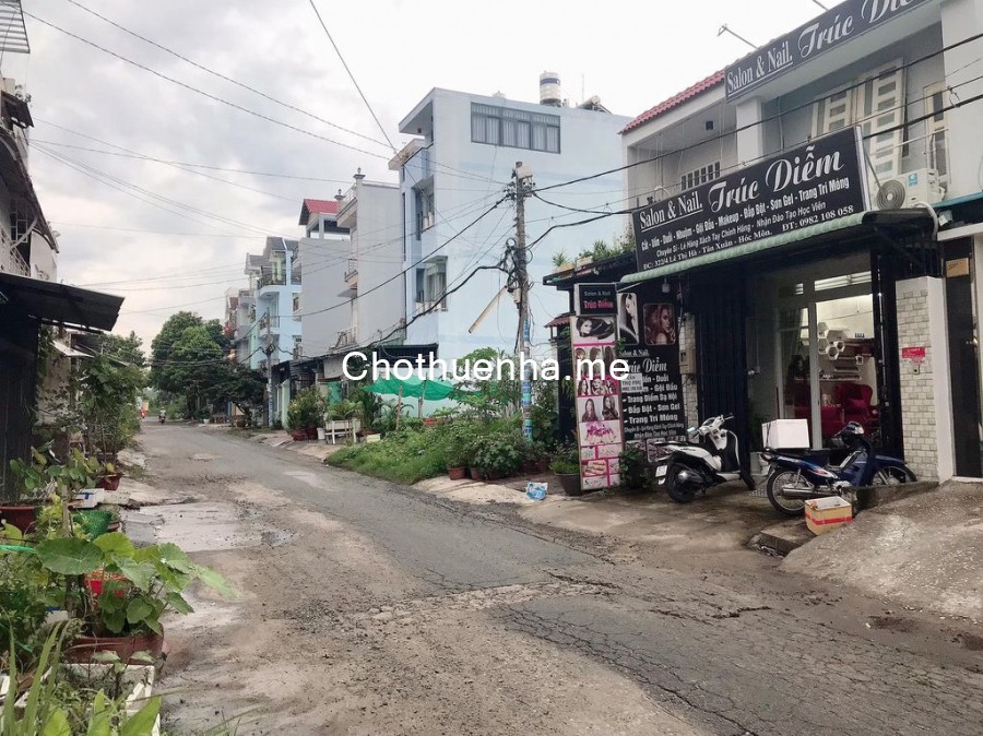 Nhà cho thuê nguyên căn 1 trệt 1 lầu tại đường Lê Thị Hà Tân Xuân Huyện Hóc Môn. Nhà 81m2 cho thuê 7 triệu
