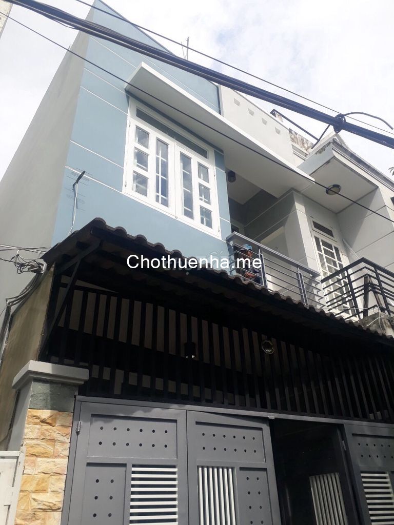 Nhà mới cho thuê nguyên căn 4x12m 2 phòng tại hẻm 1549 Huỳnh Tấn Phát p.Phú Mỹ Quận 7