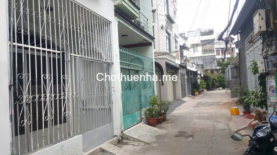 Cho thuê nhà 3.8m x 12m tại hẻm xe hơi đường Nguyễn Văn khối Phường 9 Gò Vấp